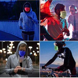 7 color LED light face mask. With various flashing